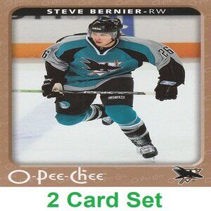 Steve Bernier Hockey Card Collection